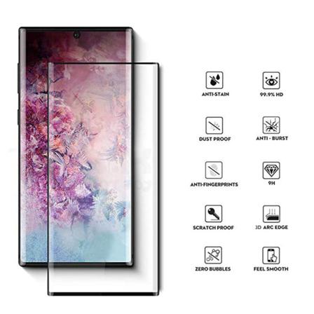 Samsung Galaxy Note10+ 3-PACK näytönsuoja 3D 9H HD-Clear Transparent/Genomskinlig