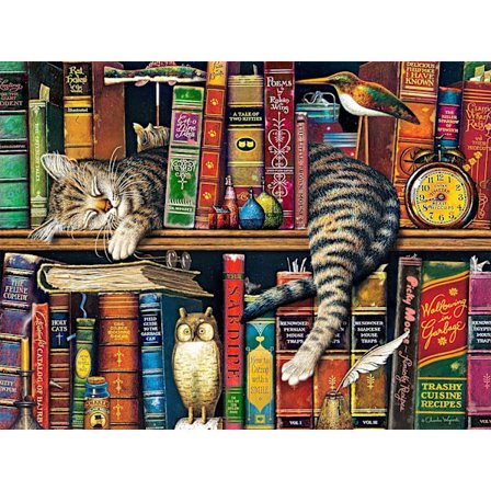 30 x 30CM 5D Diamantmålningssatser, Katt Diamod Måla efter nummer