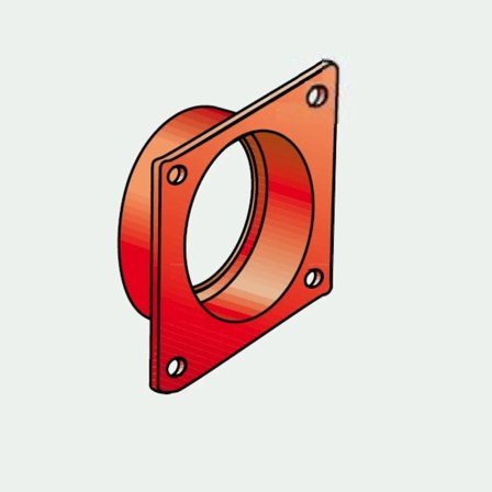 Guarnizione riduzione/curva tubi ø 35 mm