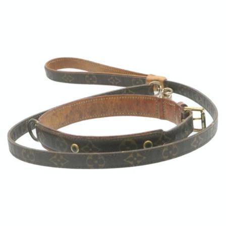 Louis Vuitton Vintage, Pre-owned Canvas Original Strap Bruin, Dames, Maat:ONE Size,leer,animal