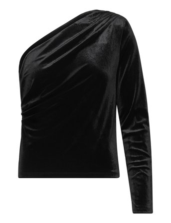 Objbianca Shoulder Top 130 Black Object