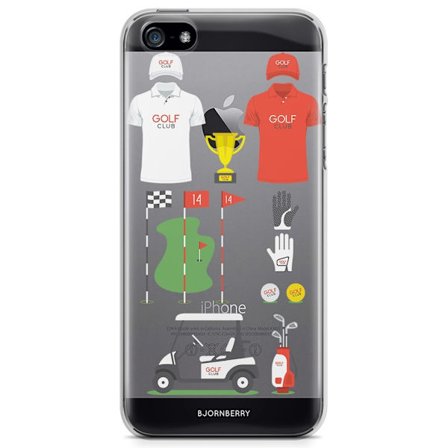 Bjornberry iPhone 5/5S/SE TPU Skal - GOLF