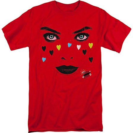 Harley Quinn -kasvot Birds of Prey -T-paita