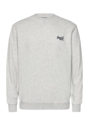 Essential Logo Crew Sweatshirt Superdry Grey
