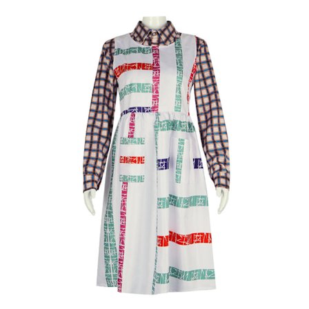 Stranger Things 4 Cosplay Kjole til Kvinder Halloween Fest Kostume W