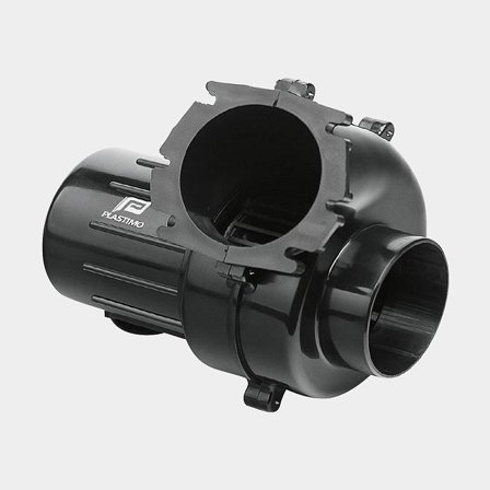 Ventilateur de compartiment moteur Plastimo Classic Electric Blower, 12 V, montage à bride, Ø70 mm (2 3/4") - bride, 5 m³/minute