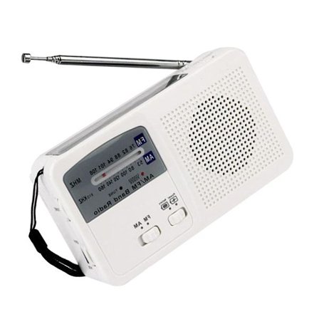Batteridriven radio Nödradio Handvevradio Usb-radio Laddare Telefonladdare