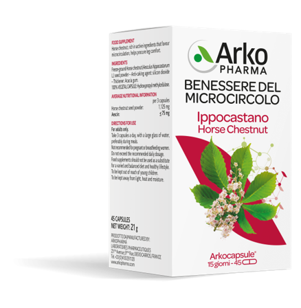 Arkopharma Ippocastano 45 Capsule