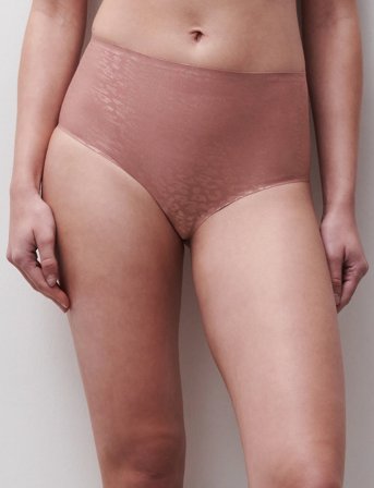 CHANTELLE Softstretch High Waist Brief / Shimmer Print - Pink - ONE SIZE