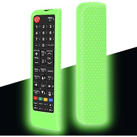Hydream Silikondeksel for Samsung TV-fjernkontroll BN59-serie, støtsikker, sklisikker fjernkontrolldeksel, beskyttende deksel for Samsung TV-