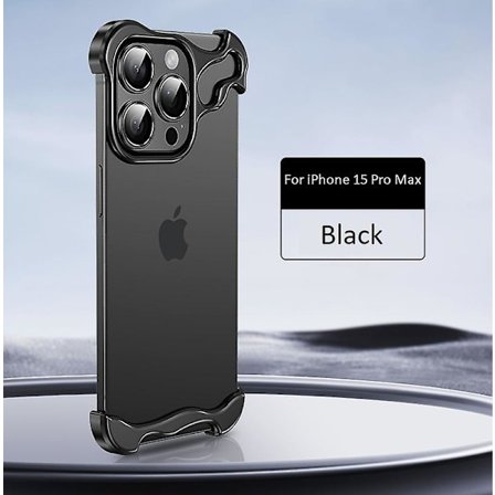 Case för Iphone 15 Pro Max, Creative Military Anti-dropp Minimalistiskt cover kompatibelt med Magsafe