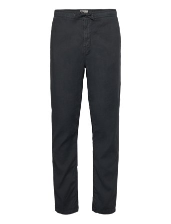 Morris Fenix Linen Trouser - Navy - L