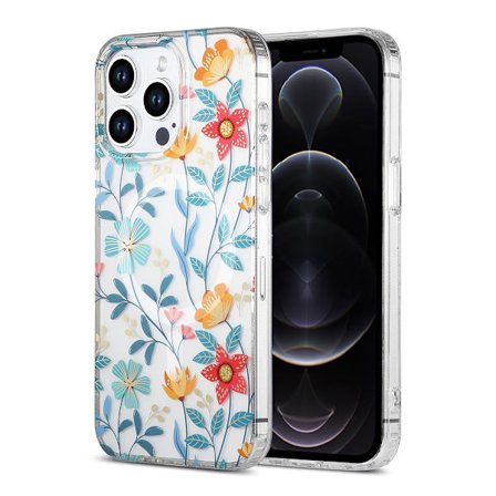 iPhone 12/12 Pro Case MagSafe - Flowers & Twig