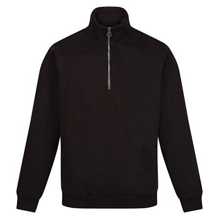 Regatta Professional Herr Quarter Zip Sweatshirt XS Svart