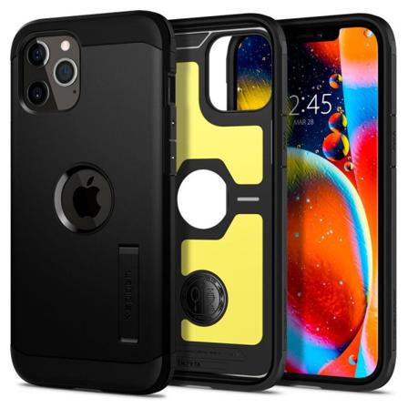 SPIGEN Tough Armor iPhone 12 & 12 Pro - Musta Black