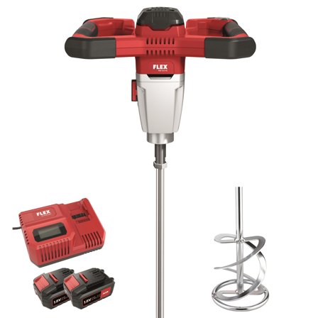 Flex MXE18.0-EC Omrører med batteri og lader, Maskiner
