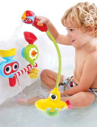 Yookidoo Submarine Spray Station - Multi/patterned - ONE SIZE