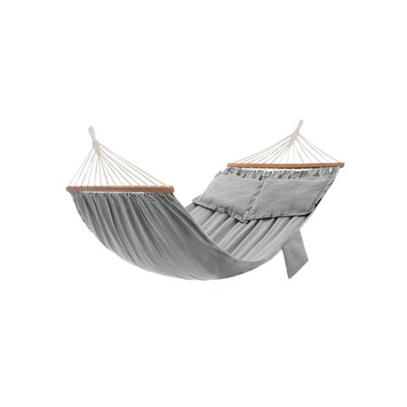 Rootz Double Hammock - Puutarhakeinu - Riippusänky - Ulkotuoli - Sopii puutarhaan - Soveltuu matkustamiseen - Luo oman retriittisi - 210 cm x 150 cm -