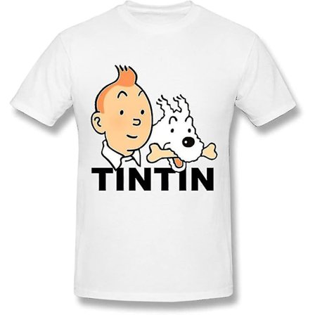 Lhqjy Les Aventures De Tintin Et Milou T-shirt för män