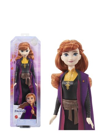 Disney Frozen Anna Fashion Doll And Accessory Toy Inspired By The Movie 2 Patterned Disney Frozen