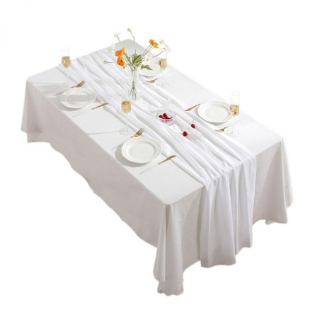 Bordløber Chiffon, 30*300 cm, Table Runner, Bordpynt Bryllup
