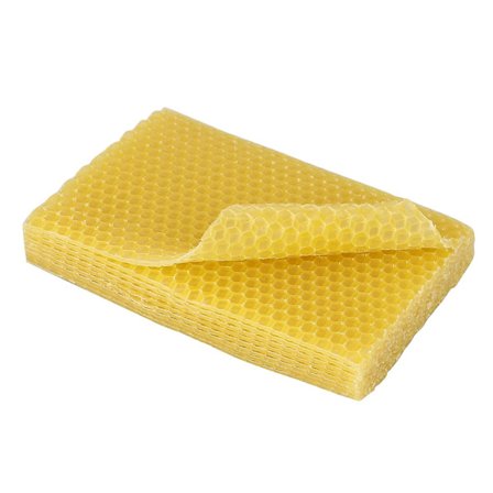 Honningkage Fundament, Naturlig Bihule Voksplade, Bivoksark, Biavl Fundamentplader, Biavl Redekasse Fundament Bivoks Honningkage S