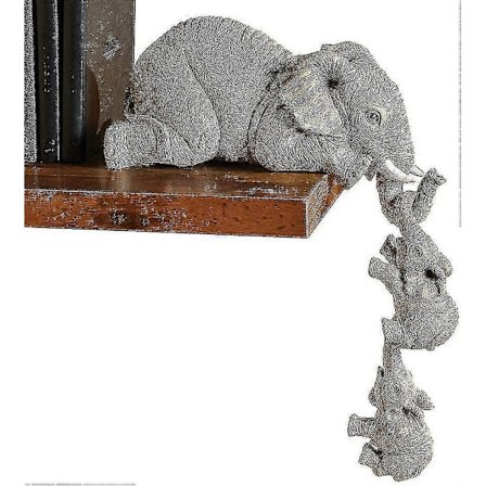 Elefantfamilj Ornament Söt Elefantstaty Tre Elefantstatyer