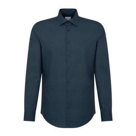 Seidensticker Business Shirt X-Slim , Blauw , Heren , Maat: S