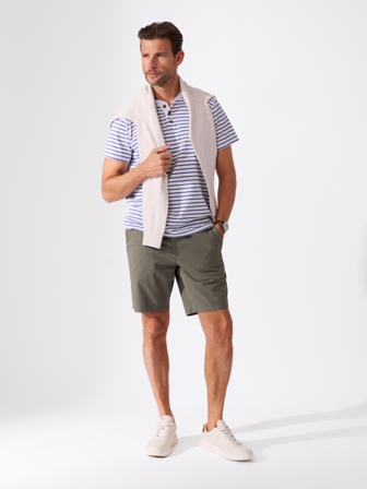 MATCH - Steeve bestefarstrøye - Redford - Str. S - Herre - T-skjorter & Piqué - Hvit - 100% bomull