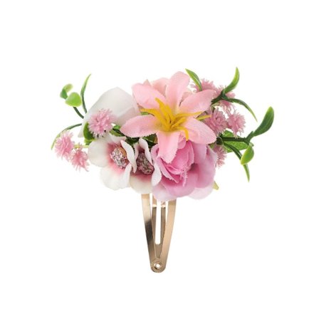 1 stk. Hårklemmer Pæon Hårnål PINK