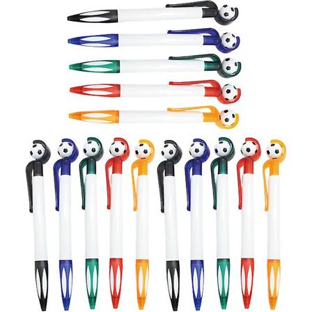 15 kpl Oppilaiden Kuulakärkikynät Jalkapallokynät Koristeelliset Kuulakärkikynät Lasten Kirjatarvikkeet Sekalaiset Värit 14. Assorted Color 14.5X2CM
