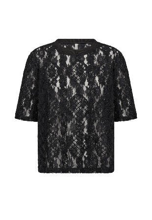 Soyaconcept Sc-Alham 1 T-Shirt Tröjor Dam Svart S