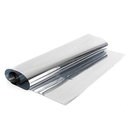 Ikkunakalvo, ikkunan yksityisyyskalvo, sähköstaattinen ikkunakalvo, kodin yksityisyyden suojatuotteet (200X60cm, hopea)