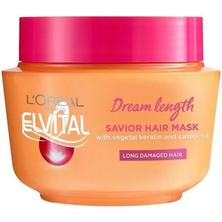 L'oréal paris - A9543002 - L'Oréal Paris, mask för långt och skadat hår, Dream Lengths Mask, 300 ml