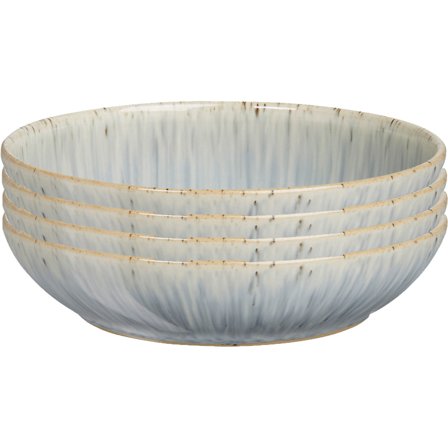 Denby Halo Speckle -pastakulho, 22 cm, 4 kpl