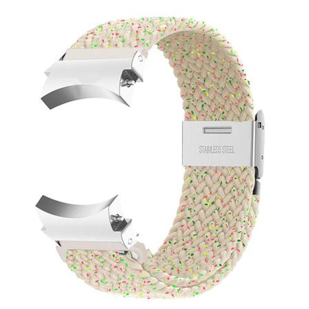 20 mm bånd til Samsung Galaxy Watch 4/5/6/ pro/klassisk 45 mm 44 mm 40 mm 43 mm 47 mm Ingen huller nylon armbånd correa Galaxy ur 6 rem- Perfet Star 