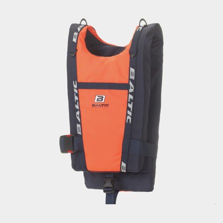 Paddelväst Baltic Canoe Hydro 50N, orange/marin, 40+ kg
