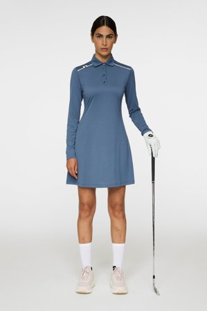 J.Lindeberg - Gizelle LS Dress - Golf - Blue - Women - S