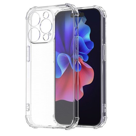 För iPhone 15 Pro Skal Fodral TPU-ram + Akryl Baksida Telefonfodral