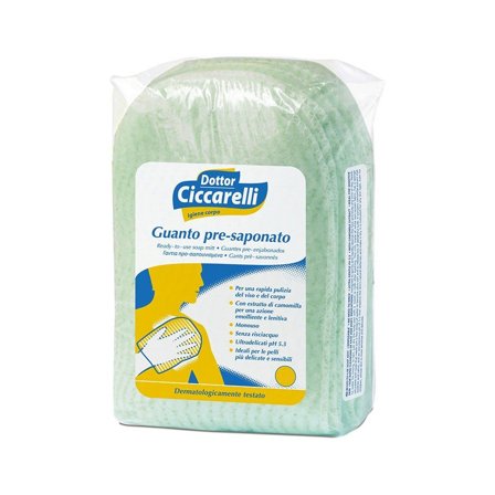 Ciccarelli Guanto Pre-Saponato 20 pezzi - Igiene Rapida