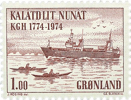 Grønland 1974 - AFA 88 - Postfrisk
