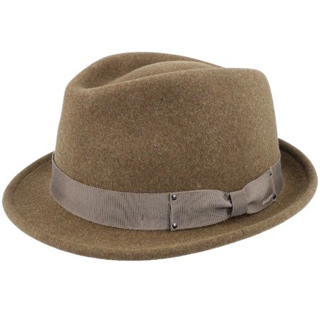Bailey - Verde trilby Cappello - Wynn Olive Mix Trilby @ Hatstore