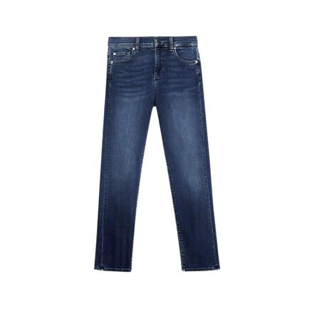Liu Jo, Liu Jo Slim jeans in stretch denim Dark Blue Blauw, Dames, Maat:W30
