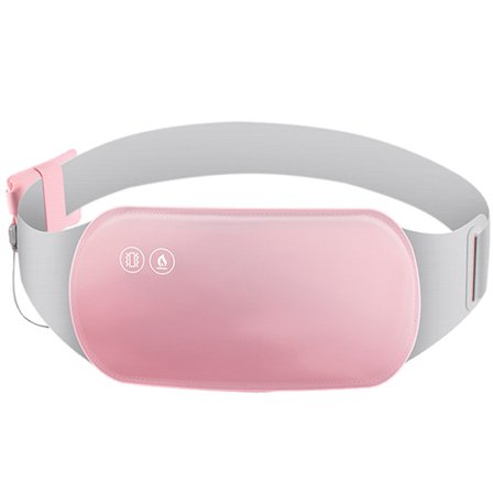 Bærbar mavebælte til menstruationssmerter, varmepuder til kramper, elektrisk