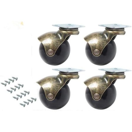 Kugleleje 360 Graders Drejelig Tungt Pligt Bremsekapslet Kugle Meta