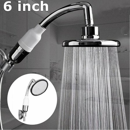 Stort duschhuvud Högtrycksvattenbesparande filter