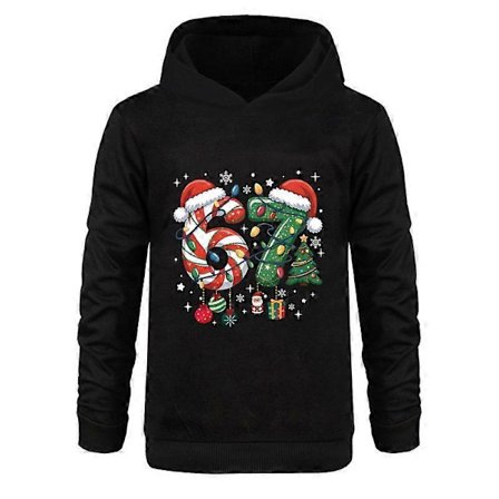 Barne 67 Morsom Hettegenser Seks Syv Julegenser Barne Julegenser Genser Topper