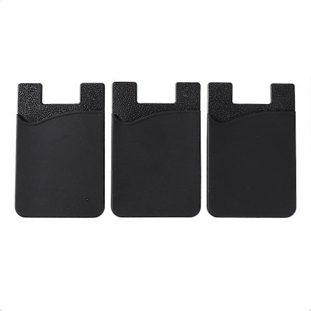 3 st ID Plånbokshållare Baksida Telefon Telefon Plånbok Stick Phone Case Kredithållare Mobiltelefon