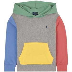 Kids - Ralph Lauren Andover Heater Multi Color-blocked Hoodie 6 Years - Jumpers and knitwear - 6 years - Grey