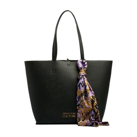 Versace Jeans Couture - Axelremsväskor - Svart - Dam - Storlek: One Size, Dam, Storlek: ONE SIZE